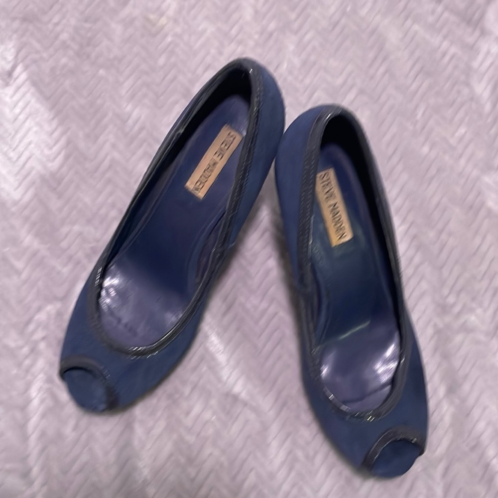 Navy Blue Heels